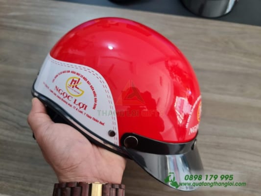 Non Bao Hiem in logo CUA HANG VLXAD NGOC LOI 