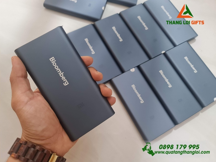 Pin Sac Du Phong Xiaomi gen3 10000mAh khac logo Bloomberg