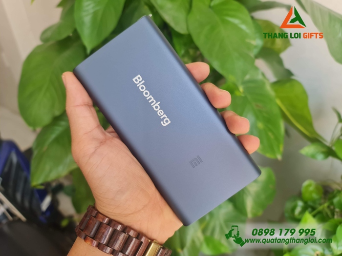 Pin Sac Du Phong Xiaomi gen3 10000mAh khac logo Bloomberg