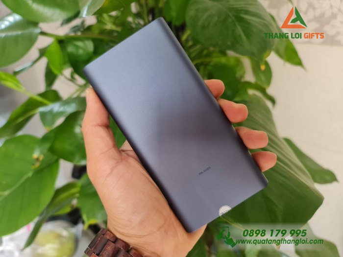 Pin Sạc Dự Phòng Xiaomi in logo LS VINA làm quà tặng khách hàng thân thiết (6)