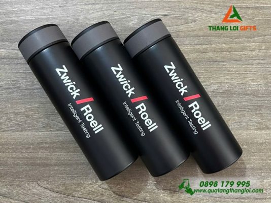 Bình Giữ Nhiệt Hiển Đèn Led Màu Đen - In Doanh Nghiệp Zwick/Roell