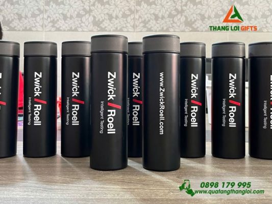 Bình Giữ Nhiệt Hiển Đèn Led Màu Đen - In Doanh Nghiệp Zwick/Roell