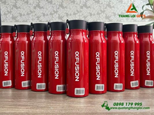 Binh Giu Nhiet Lock&Lock LHC4125 500ml Mau Do - In Logo FUSION