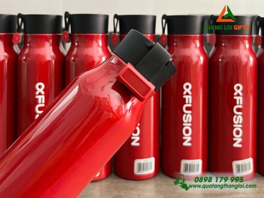 Binh Giu Nhiet Lock&Lock LHC4125 500ml Mau Do - In Logo FUSION
