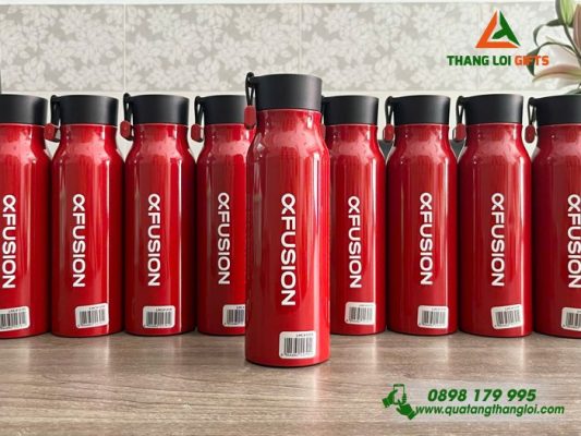 Binh Giu Nhiet Lock&Lock LHC4125 500ml Mau Do - In Logo FUSION