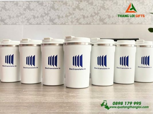 Ly Giu Nhiet 510ml Mau Trang - In Logo Doctranslate.io