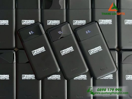 Pin Sac Du Phong Hoco Mau Den - In Logo Doanh Nghiep Phoenix Contact