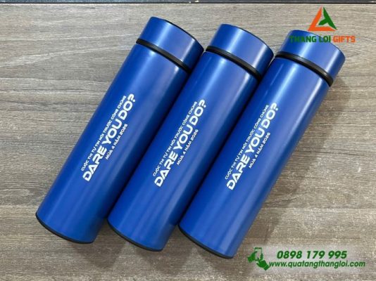 Binh Giu Nhiet Mau Xanh 500ml - Khac Logo Cuoc Thi DARE YOU DO