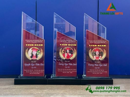 Cup Pha Le - In Logo Truong THCS Luong Dinh Cua