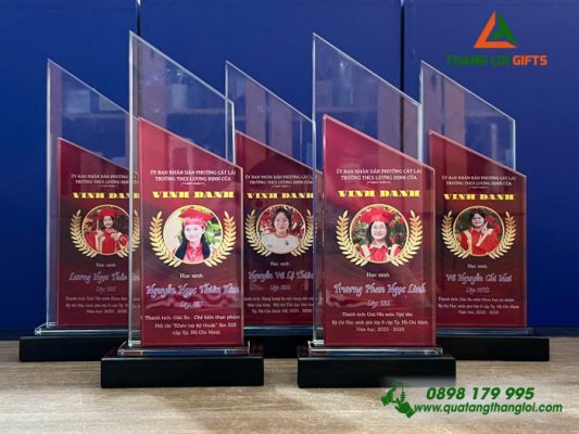 Cup Pha Le - In Logo Truong THCS Luong Dinh Cua