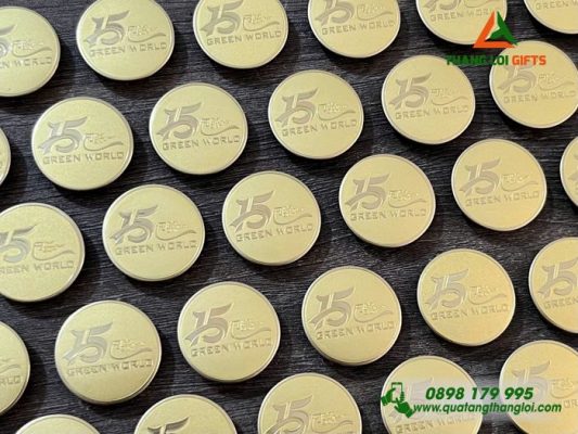 Huy Hieu Cai Ao - Logo 15 Nam Green World
