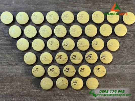 Huy Hieu Cai Ao - Logo 15 Nam Green World
