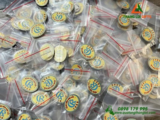 Huy Hiệu Cài Áo Nam Châm Hít – Logo Bệnh Viện Chợ Rẫy