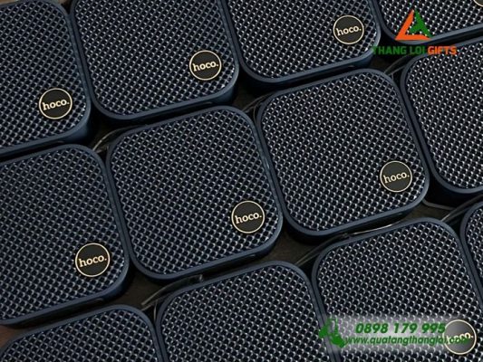 Loa Bluetooth Mau Xanh Navy - In Logo Dong Mau Anh Hung