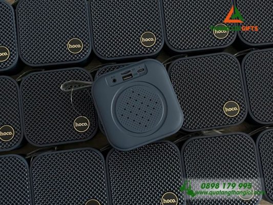 Loa Bluetooth Mau Xanh Navy - In Logo Dong Mau Anh Hung