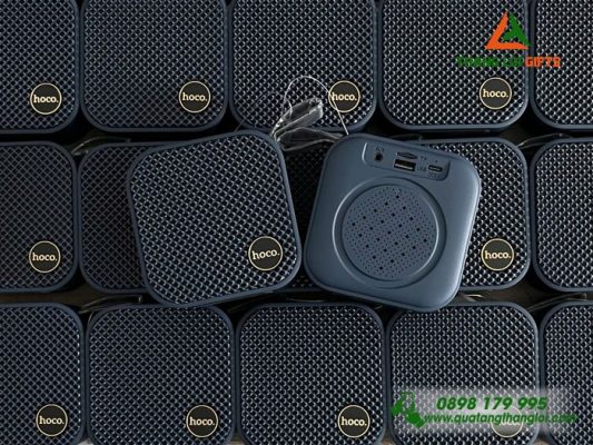 Loa Bluetooth Mau Xanh Navy - In Logo Dong Mau Anh Hung
