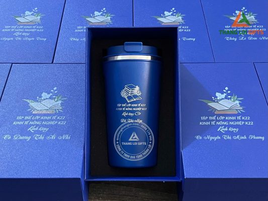Ly Giu Nhiet 510ml Mau Xanh - In Khac Tap The Lop Kinh Te K22