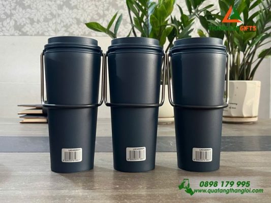 Ly Giu Nhiet Lock&Lock LHC4269 Mau Xanh Navy 540ml - Khac Logo Trung Tam Tieng An 10X