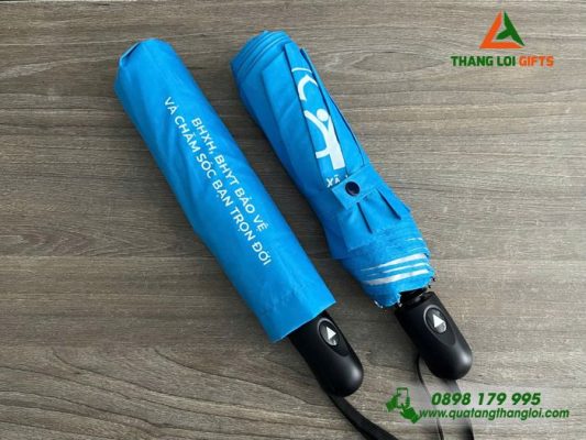 O Du Cam Tay Gap 3 Mau Xanh - In Logo Bao Hiem Xa Hoi Viet Nam