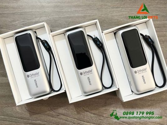 Pin Sac Du Phong ANKER 25.000mAh - In Logo Doanh Nghiep Ortholite