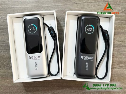 Pin Sac Du Phong ANKER 25.000mAh - In Logo Doanh Nghiep Ortholite