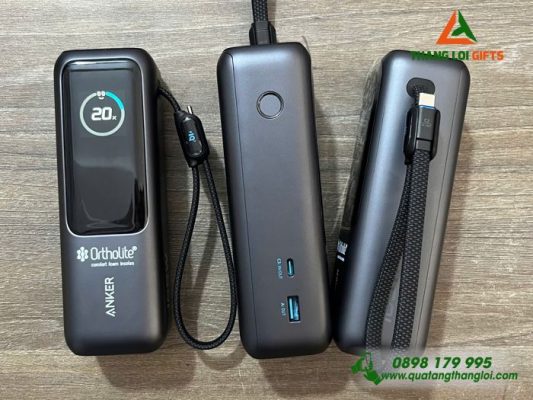Pin Sac Du Phong ANKER 25.000mAh - In Logo Doanh Nghiep Ortholite