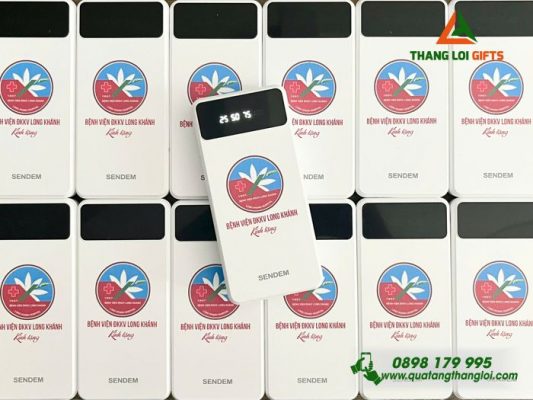 Pin Sac Du Phong SENDEM 10.000mAh - In Logo Benh Vien DKKV Long Khanh 