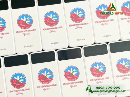 Pin Sac Du Phong SENDEM 10.000mAh - In Logo Benh Vien DKKV Long Khanh 