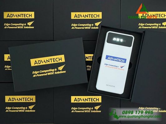 Pin Sac Du Phong SENDEM 10.000mAh - In Logo Doanh Nghiep ADVANTECH 