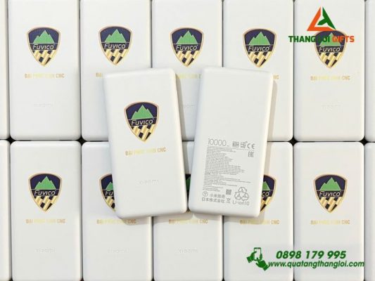 Pin Sac Du Phong Xiaomi 10.000mAh 22.5W - In Logo Doanh Nghiep Dai Phuc Vinh CNC