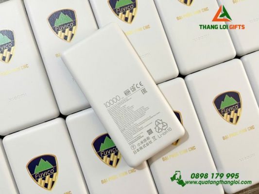 Pin Sac Du Phong Xiaomi 10.000mAh 22.5W - In Logo Doanh Nghiep Dai Phuc Vinh CNC