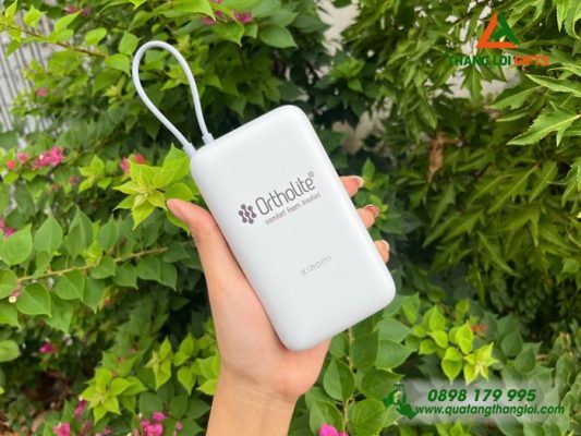 Pin Sac Du Phong Xiaomi 20.000mAh - In logo Doanh Nghiep Ortholite