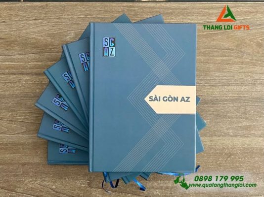 So Tay Dan Gay Mau Xanh - In Logo Doanh Nghiep Sai Gon AZ
