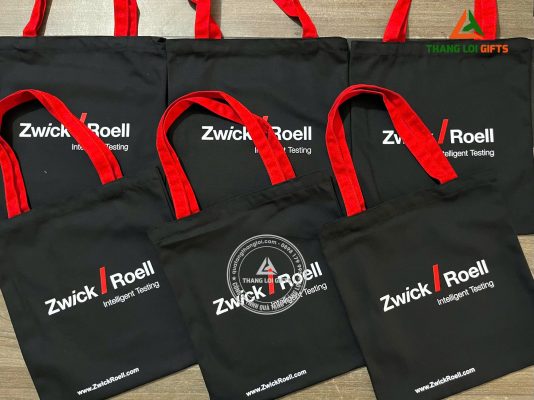 Tui Vai Canvas Mau Den - In Logo Doanh Nghiep Zwick Roell Group