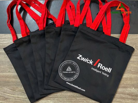 Tui Vai Canvas Mau Den - In Logo Doanh Nghiep Zwick Roell Group