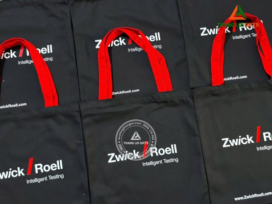 Tui Vai Canvas Mau Den - In Logo Doanh Nghiep Zwick Roell Group