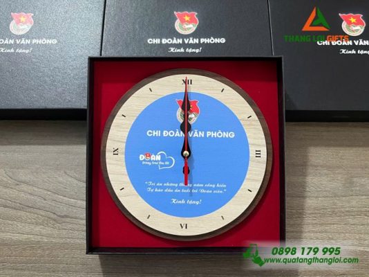 Dong Ho Go - In Logo Doan TNCS Ho Chi Minh