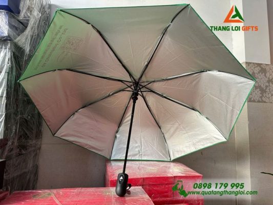 Du cam tay mau xanh in ten cong ty GA Consultant Co.,Ltd
