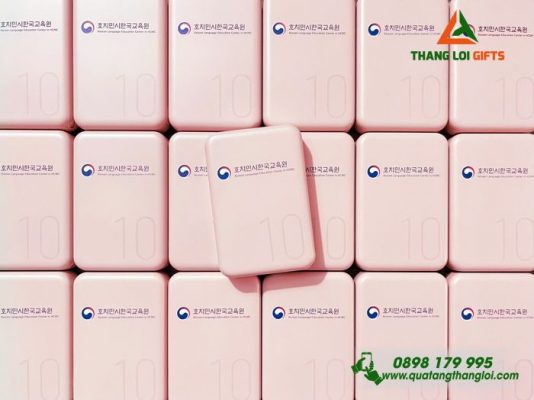Pin Sac Du Phong Remax 10.000mAh - In Logo Trung Tam Ngon Ngu Tieng Han