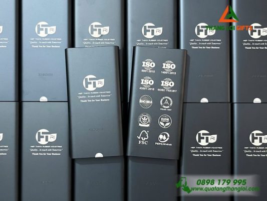 Pin Sac Du Phong Xiaomi 10.000mAh - Khac Logo Doanh Nghiep Hiep Thanh
