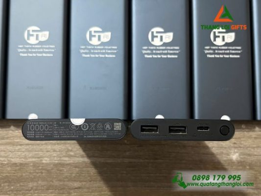 Pin Sac Du Phong Xiaomi 10.000mAh - Khac Logo Doanh Nghiep Hiep Thanh