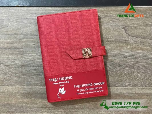 So Tay Bia Cong Mau Do - In Logo Doanh Nghiep THAI HUONG