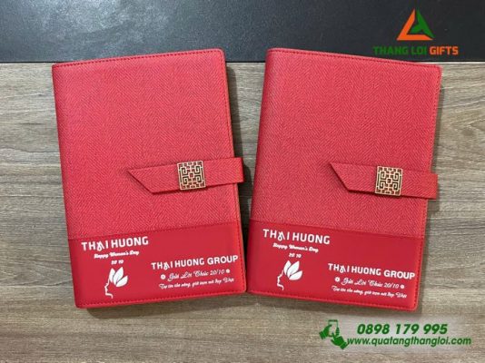 So Tay Bia Cong Mau Do - In Logo Doanh Nghiep THAI HUONG