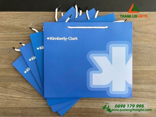 Tui Xach Giay - In Logo Doanh Nghiep Kimberly-Clark