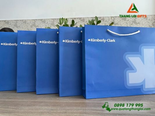 Tui Xach Giay - In Logo Doanh Nghiep Kimberly-Clark
