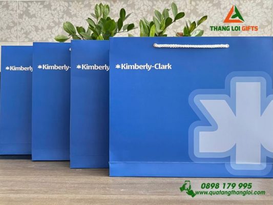 Tui Xach Giay - In Logo Doanh Nghiep Kimberly-Clark