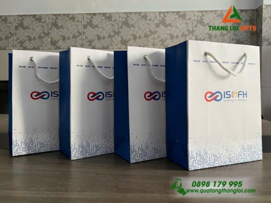 Tui xach giay Couche 150 in logo Doanh nghiep ISOFH