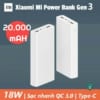 PLM18ZM-Pin Sạc Dự Phòng 20000mAh gen3 18W in logo Doanh nghiệp