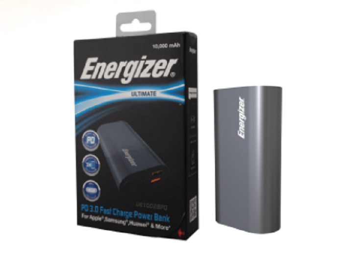 Pin Sac Du Phong Energizer 10000mAh UE10028 in logo theo yeu cau