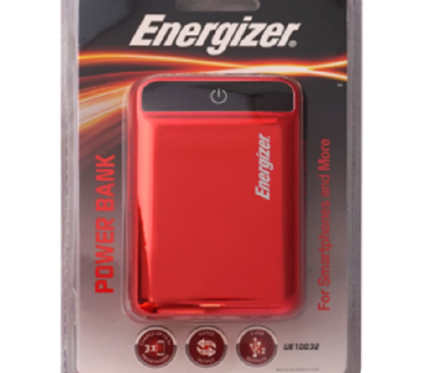 Pin Sac Du Phong Energizer 10000mAh UE10032PR in logo qua tang khach hang